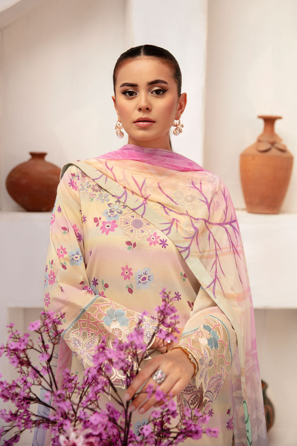 Ramsha | Rangrez Lawn Collection | N-704 - House Of Hania