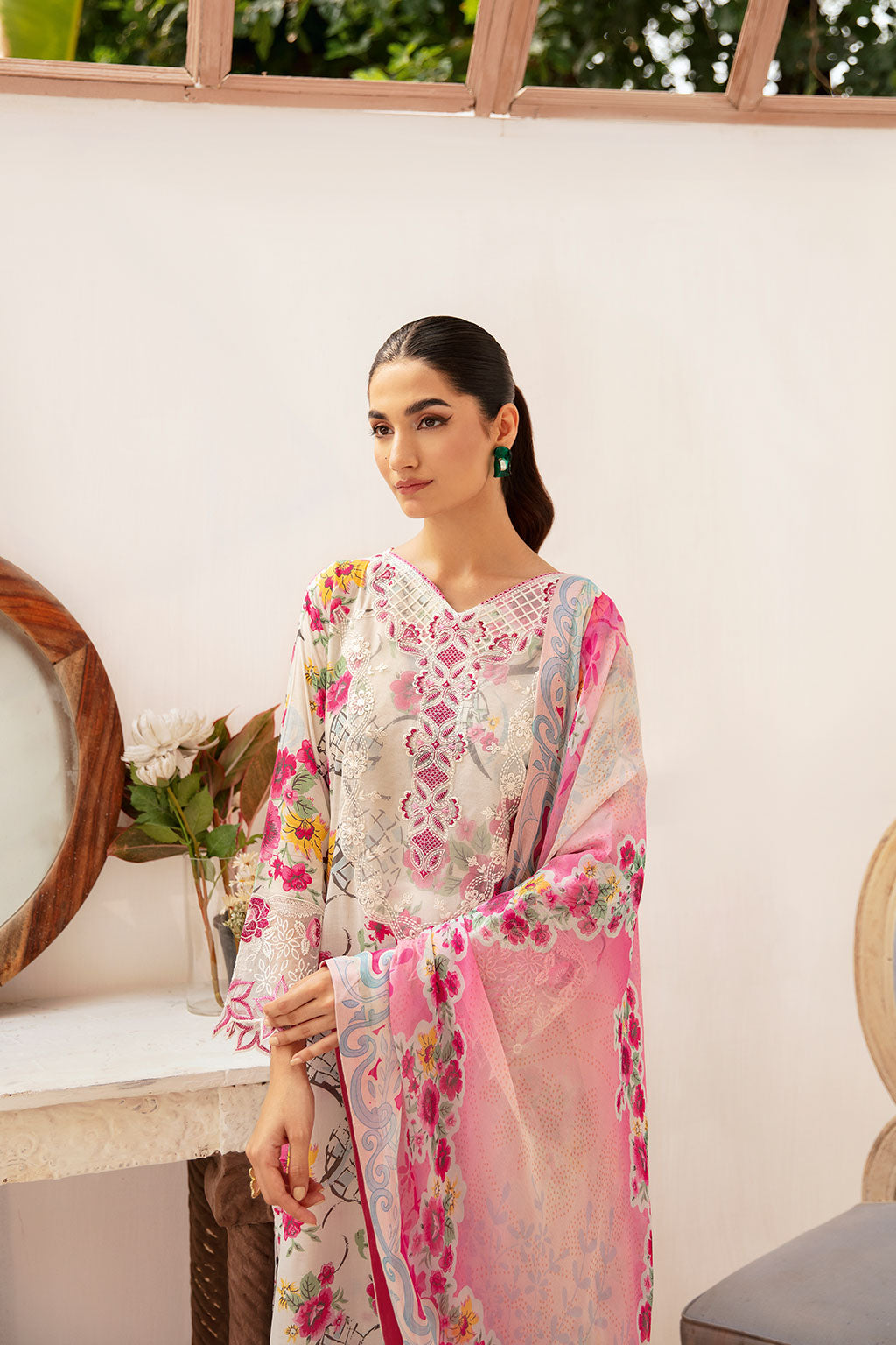 Ramsha | Rangrez Lawn Collection | N-707 - House Of Hania