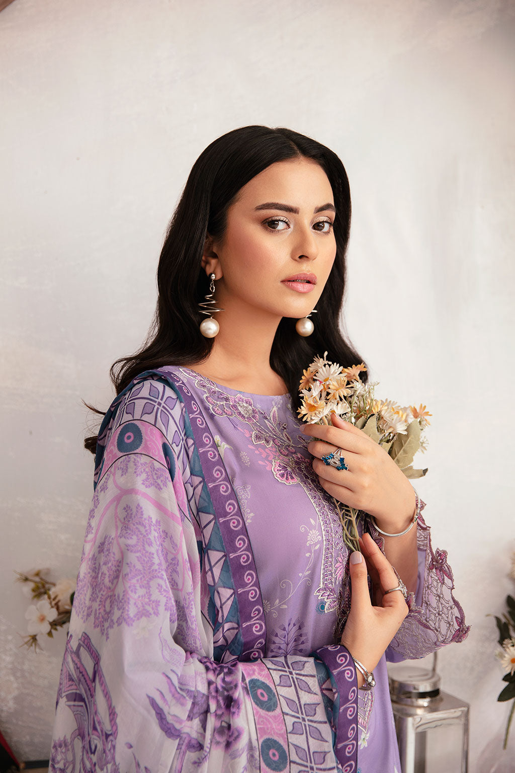 Ramsha | Rangrez Lawn Collection | N-708 - House Of Hania