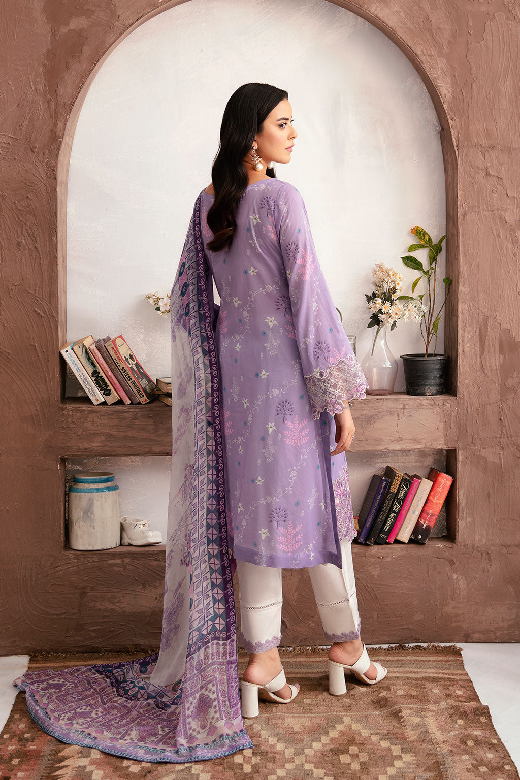 Ramsha | Rangrez Lawn Collection | N-708 - House Of Hania