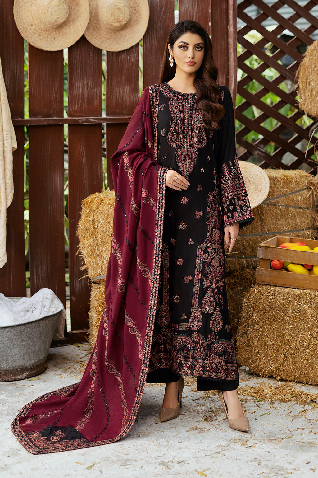Ramsha | Reet Karandi Collection |  R-1104 - House Of Hania