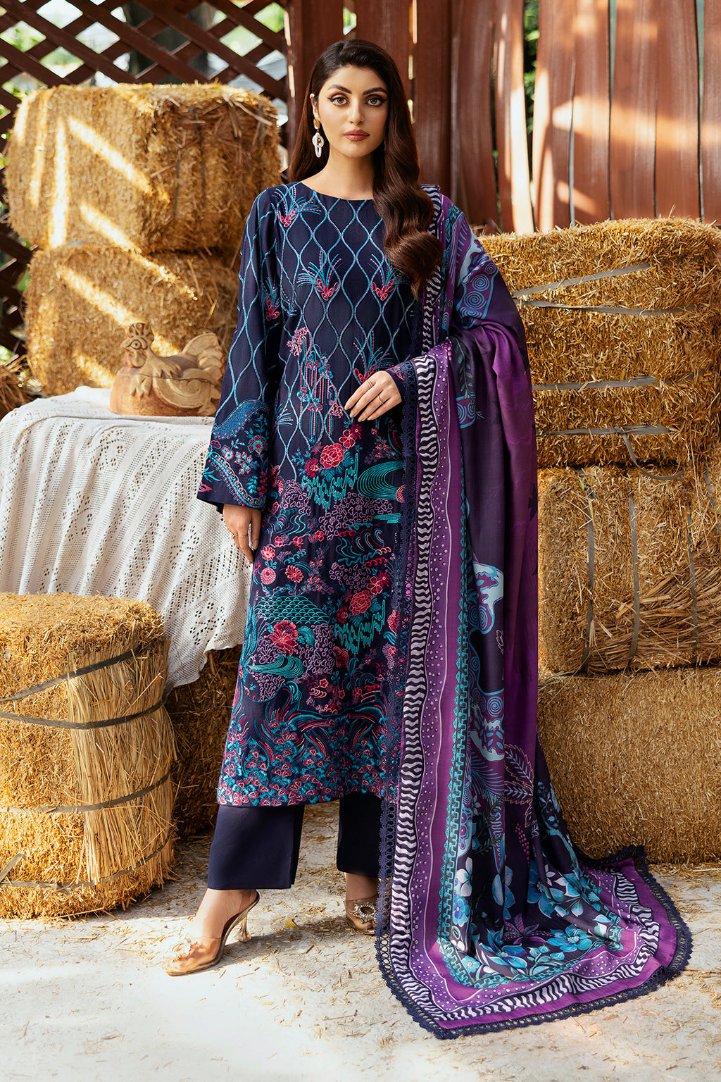 Ramsha | Reet Karandi Collection |  R-1110 - House Of Hania