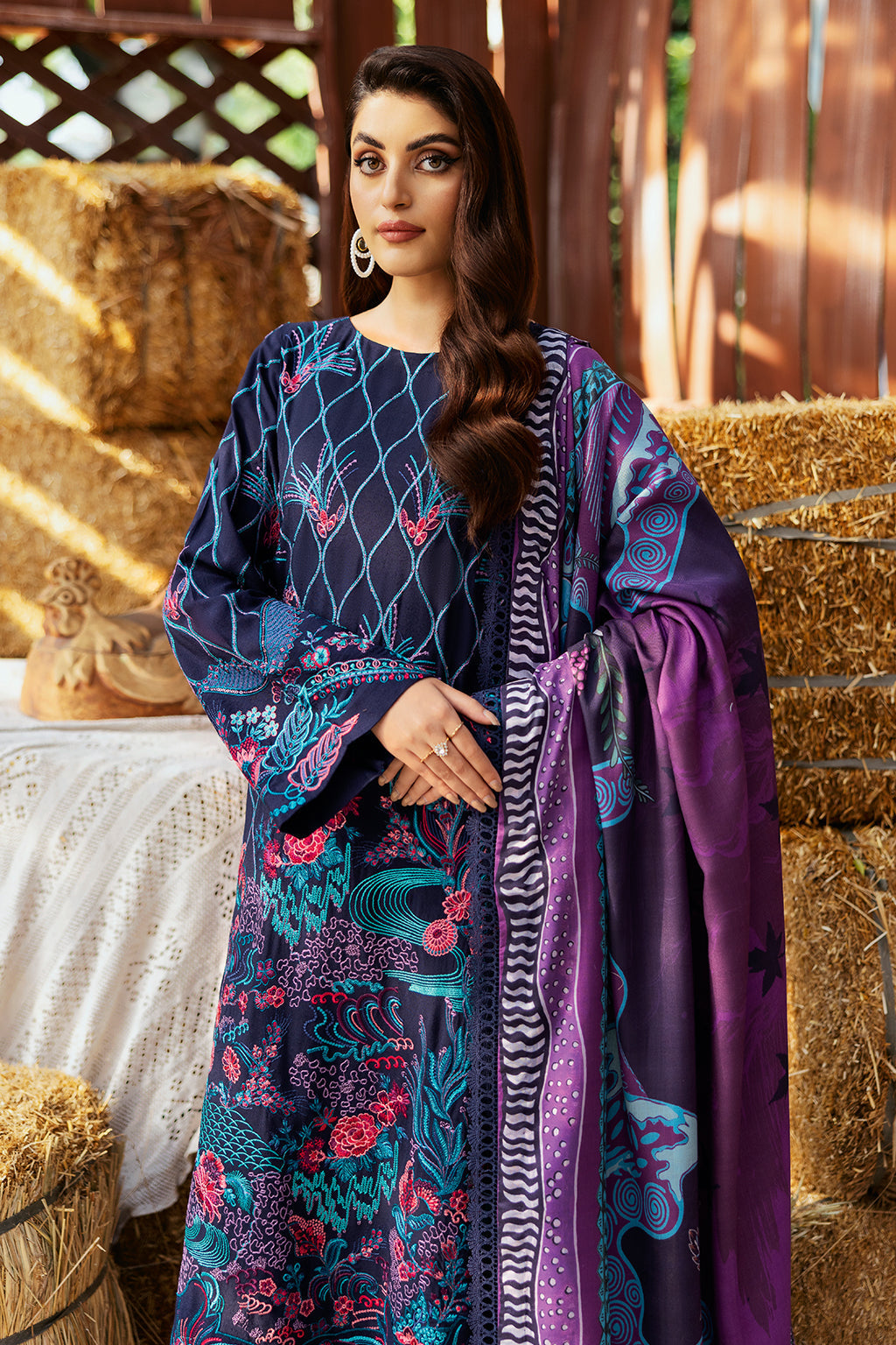 Ramsha | Reet Karandi Collection |  R-1110 - House Of Hania