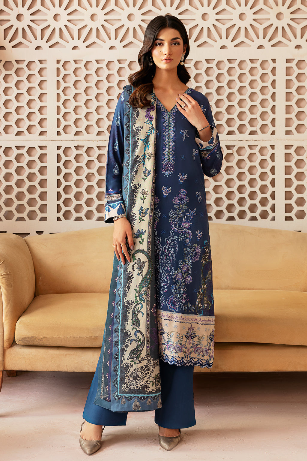 Ramsha | Riwaj Winter Collection | J-302 - House Of Hania