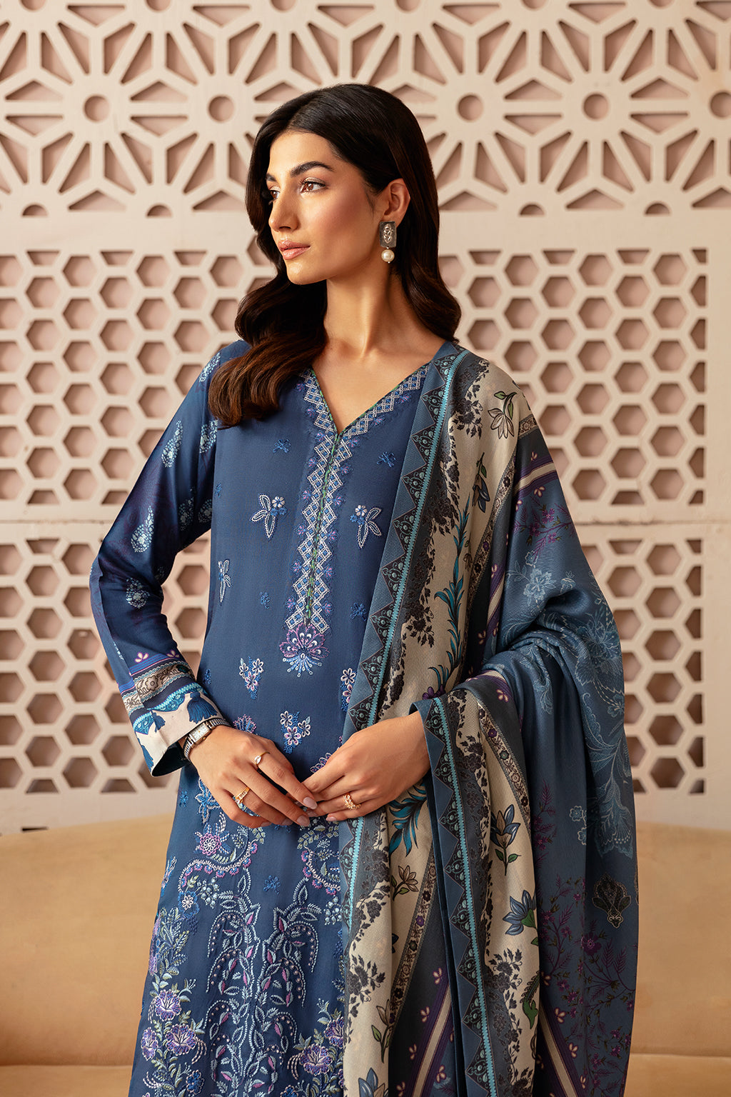 Ramsha | Riwaj Winter Collection | J-302 - House Of Hania