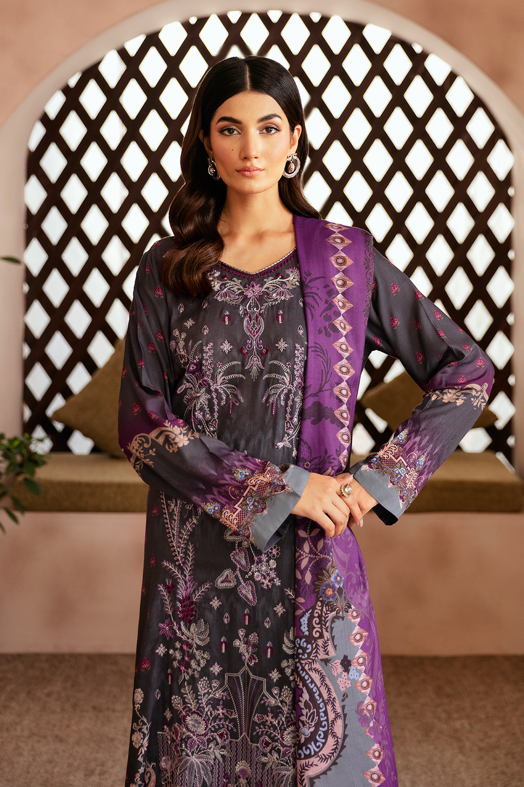 Ramsha | Riwaj Winter Collection | J-303 - House Of Hania