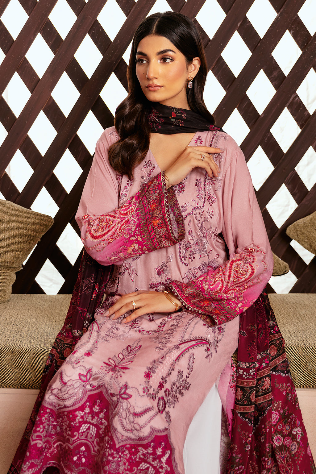 Ramsha | Riwaj Winter Collection | J-304 - House Of Hania
