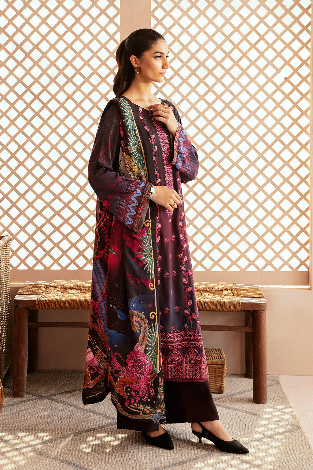 Ramsha | Riwaj Winter Collection | J-305 - House Of Hania