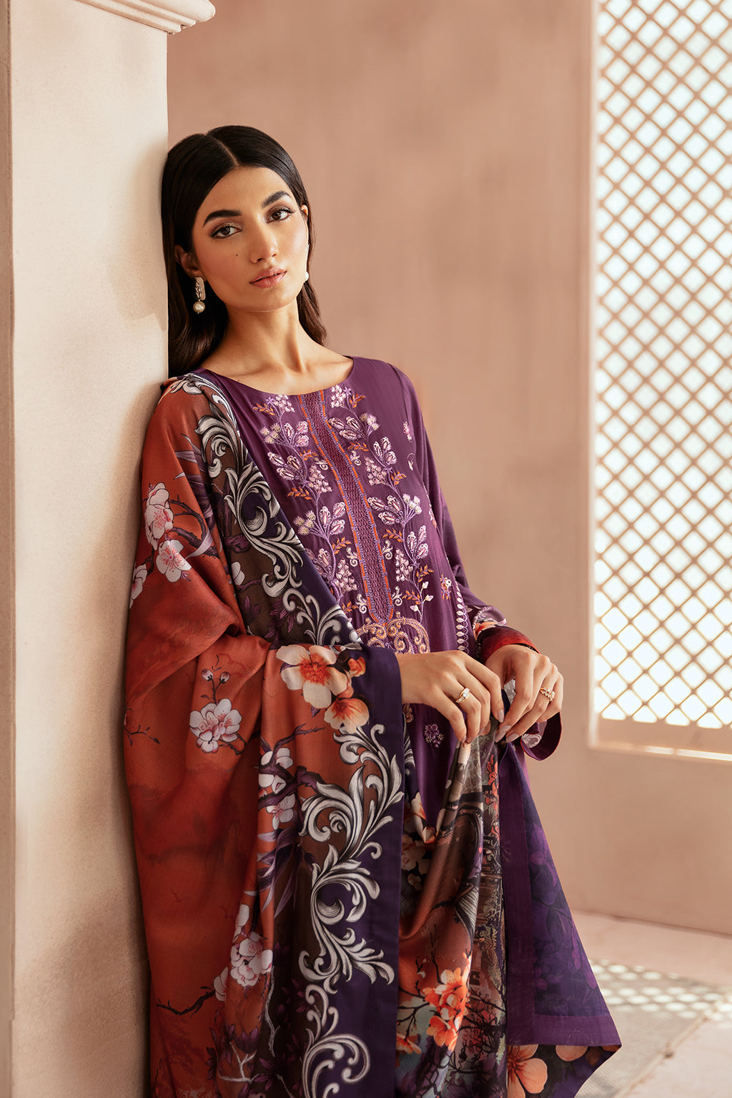 Ramsha | Riwaj Winter Collection | J-309 - House Of Hania