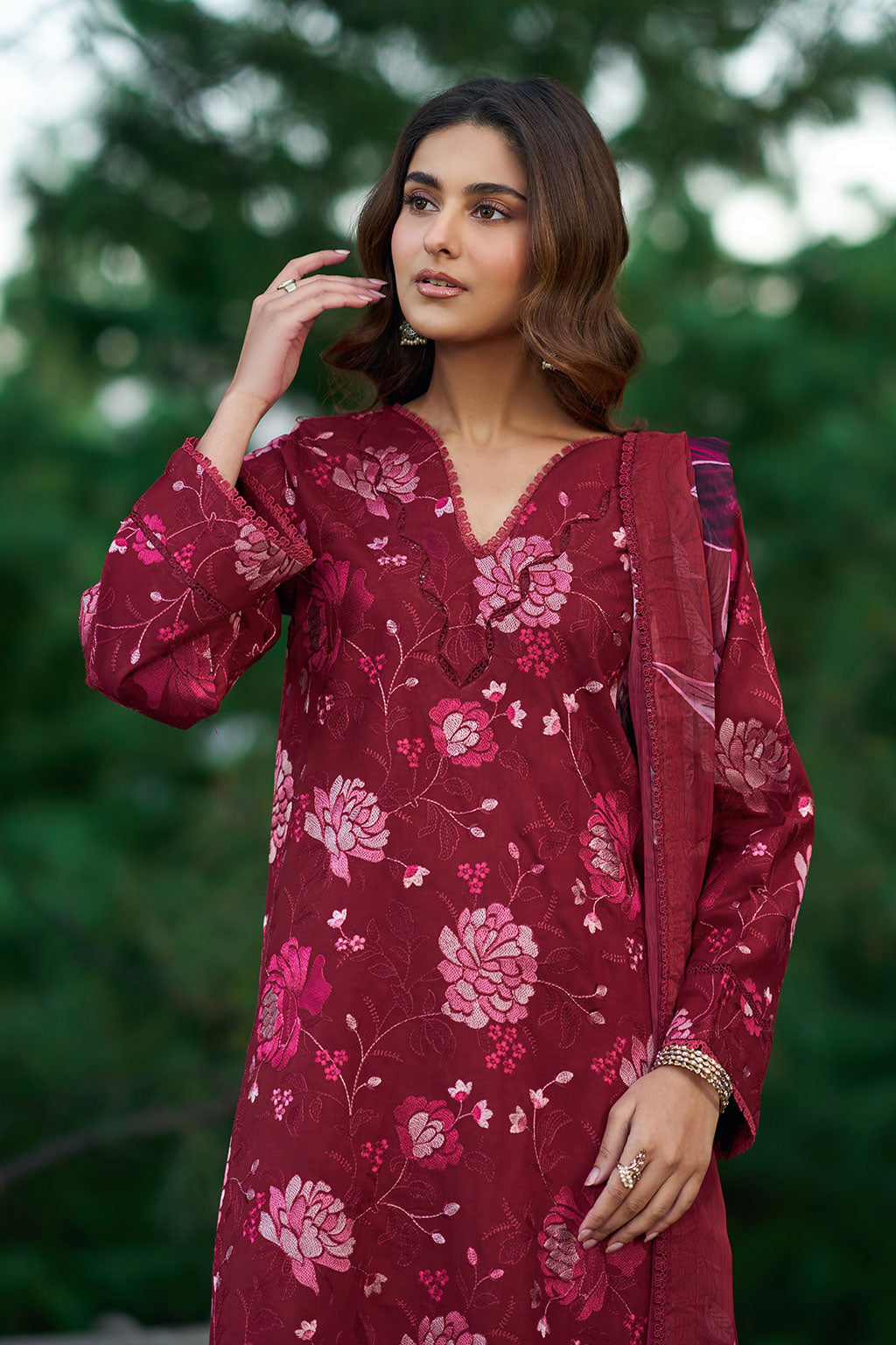 Ramsha | Riwaj Winter Collection | J-704 - House Of Hania
