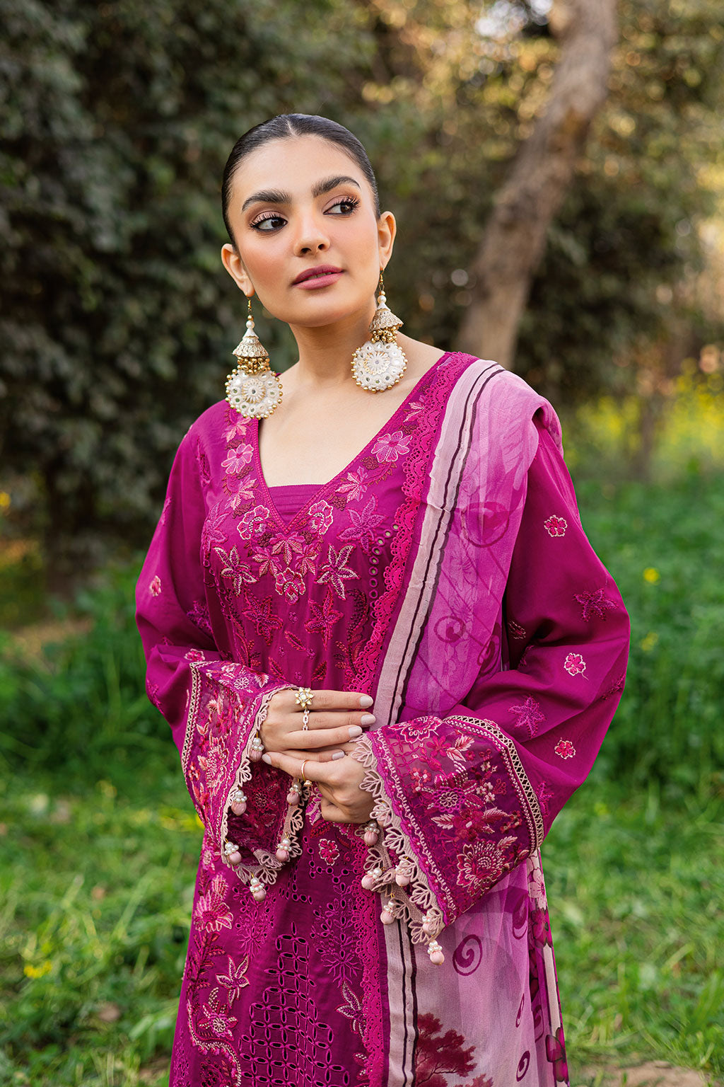 Ramsha | Riwayat Lawn Collection | Y-1202 - House Of Hania