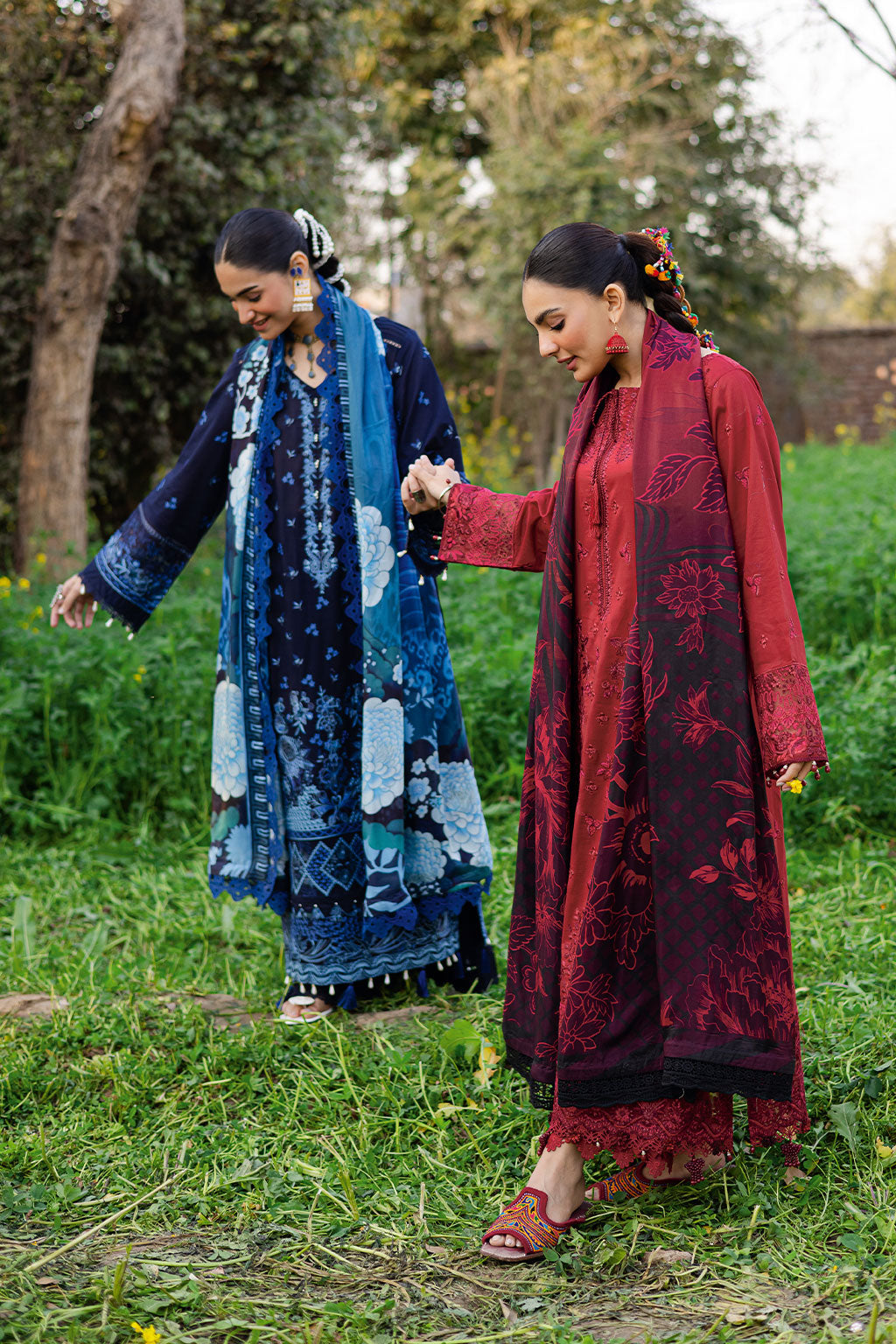 Ramsha | Riwayat Lawn Collection | Y-1203 - House Of Hania