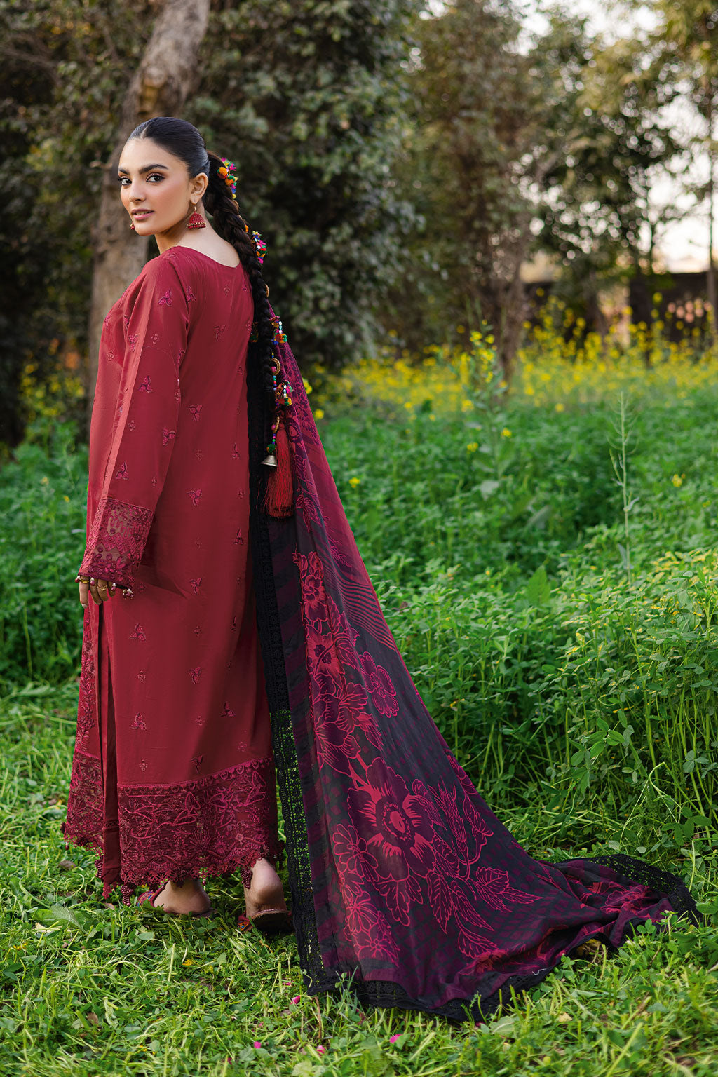 Ramsha | Riwayat Lawn Collection | Y-1204 - House Of Hania