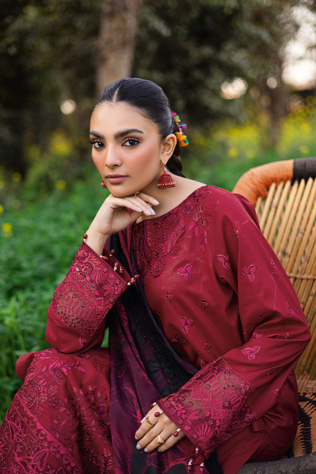 Ramsha | Riwayat Lawn Collection | Y-1204 - House Of Hania