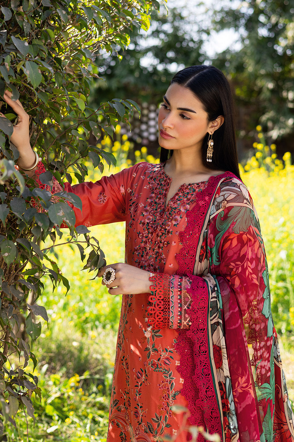 Ramsha | Riwayat Lawn Collection | Y-1205 - House Of Hania
