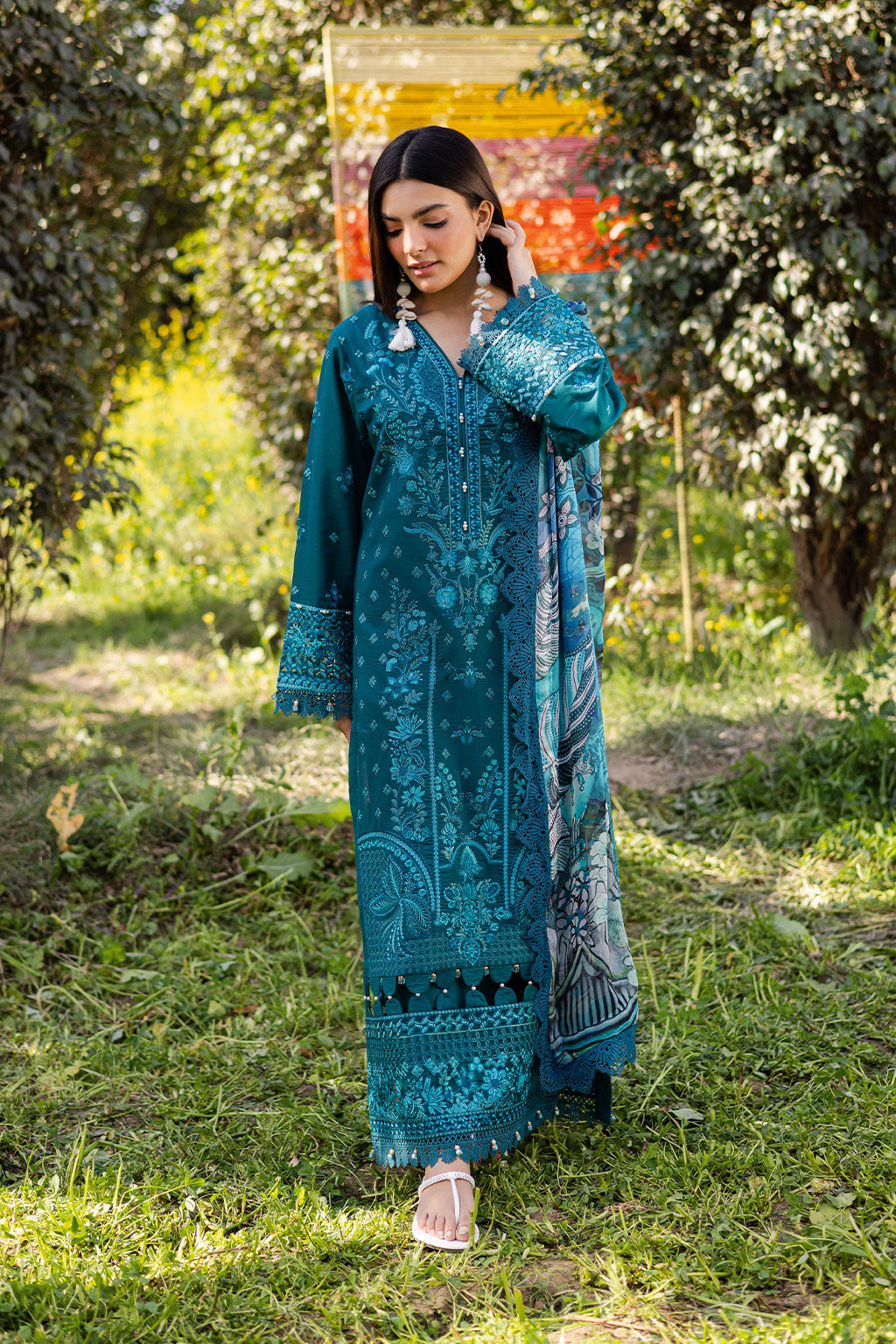 Ramsha | Riwayat Lawn Collection | Y-1206 - House Of Hania