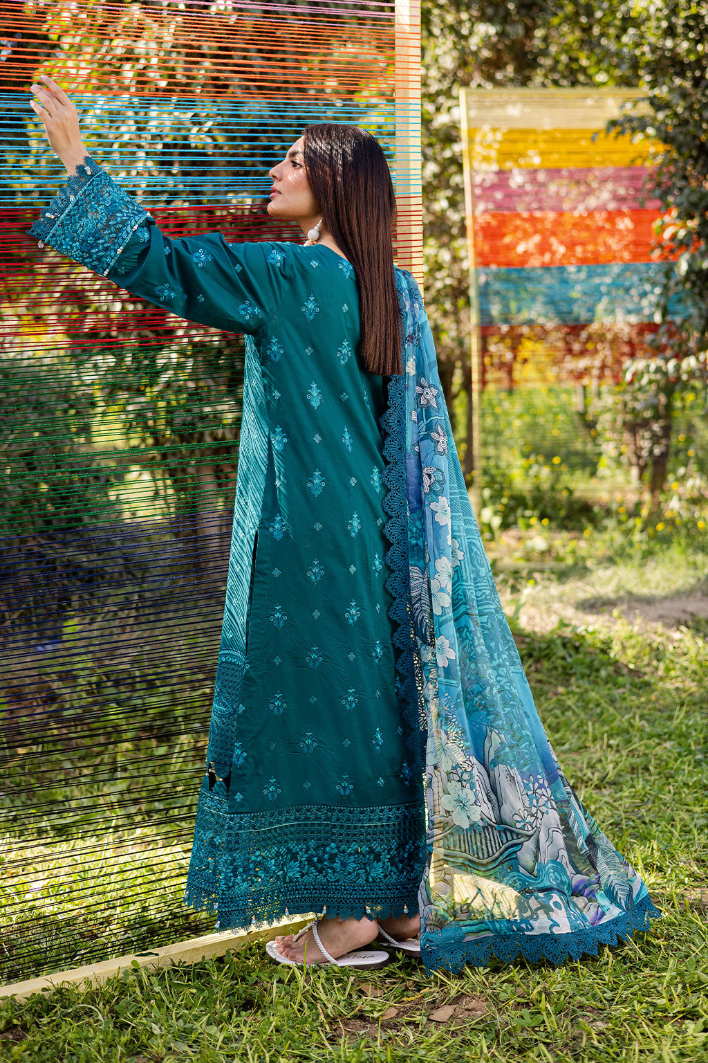 Ramsha | Riwayat Lawn Collection | Y-1206 - House Of Hania