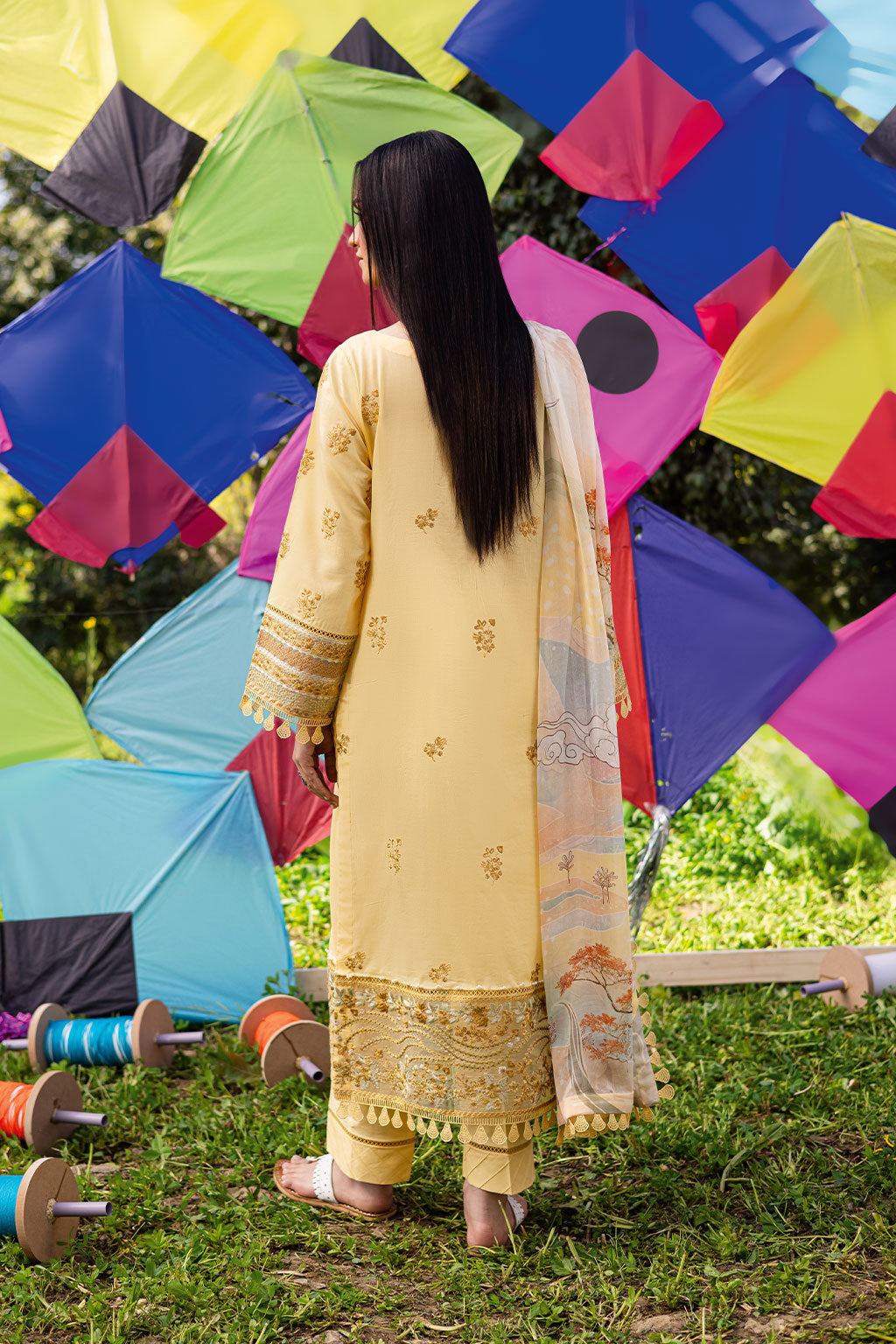 Ramsha | Riwayat Lawn Collection | Y-1207 - House Of Hania