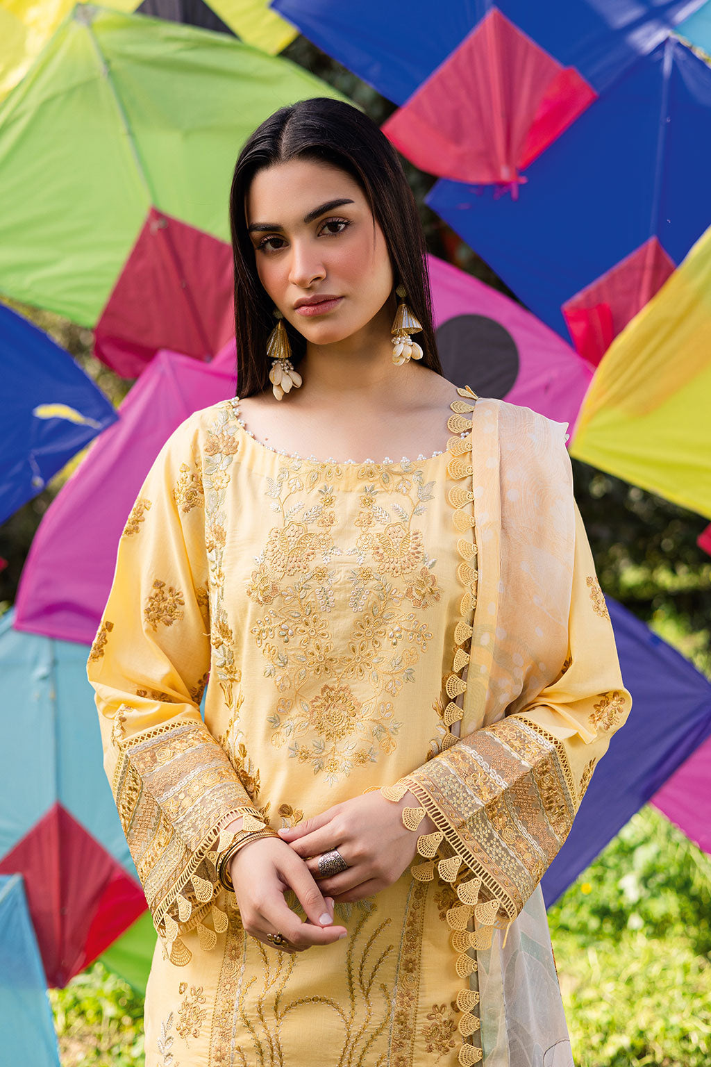 Ramsha | Riwayat Lawn Collection | Y-1207 - House Of Hania