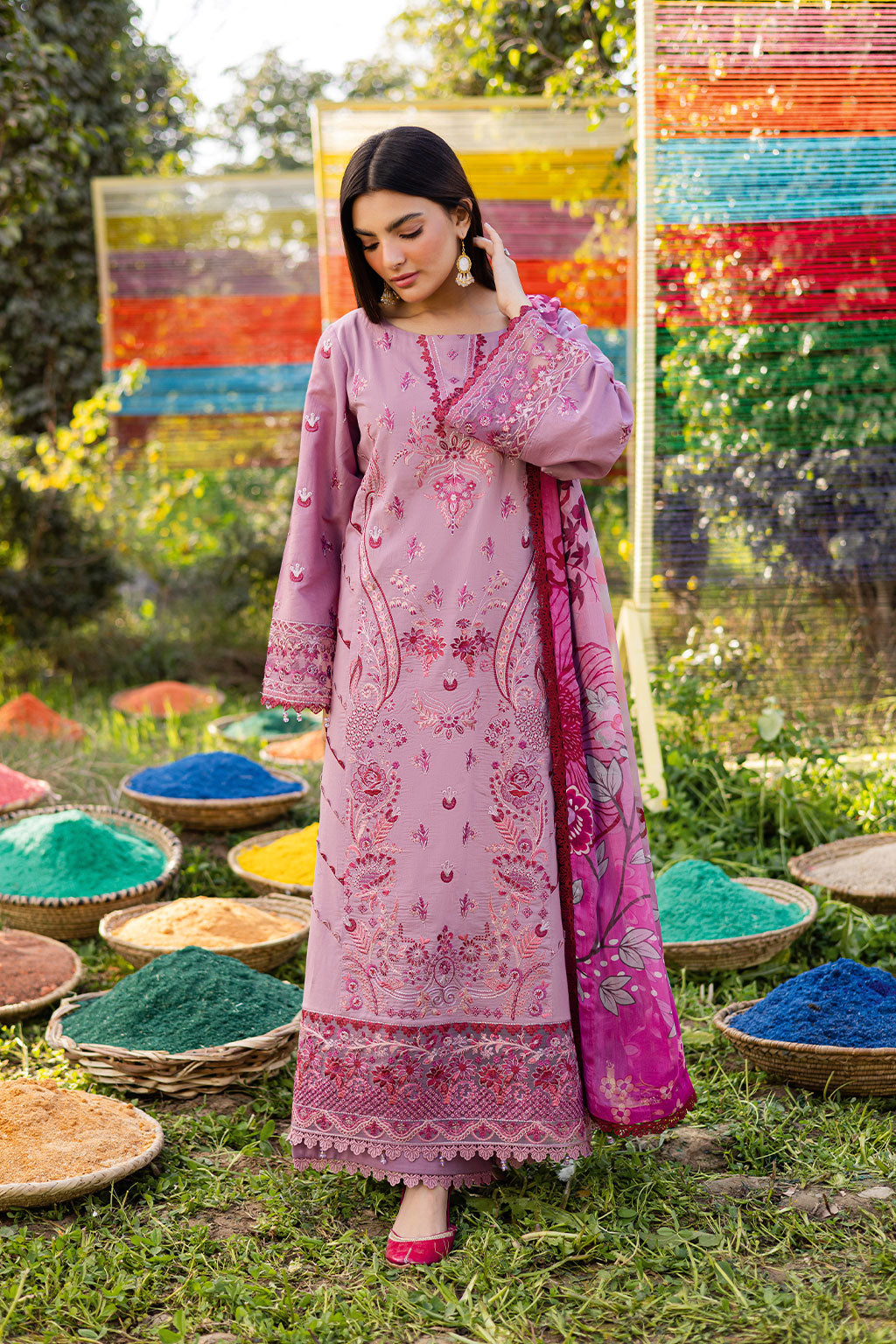 Ramsha | Riwayat Lawn Collection | Y-1209 - House Of Hania