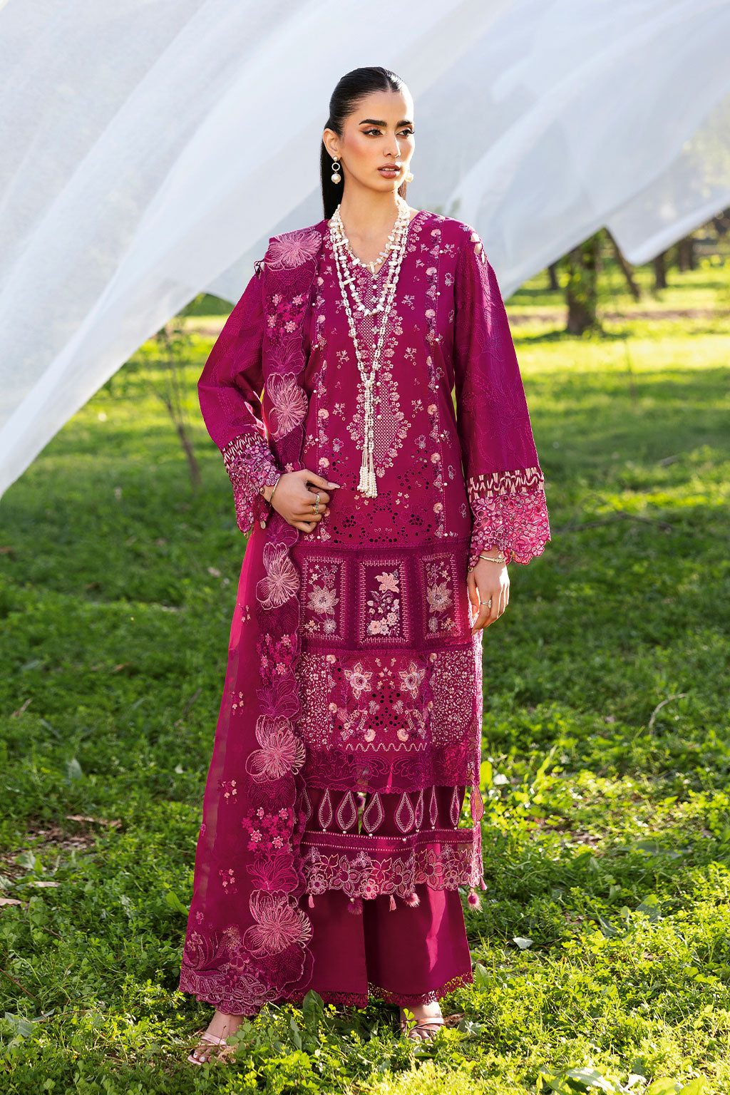 Ramsha | Riwayat Lawn Collection | Y-1301 - House Of Hania