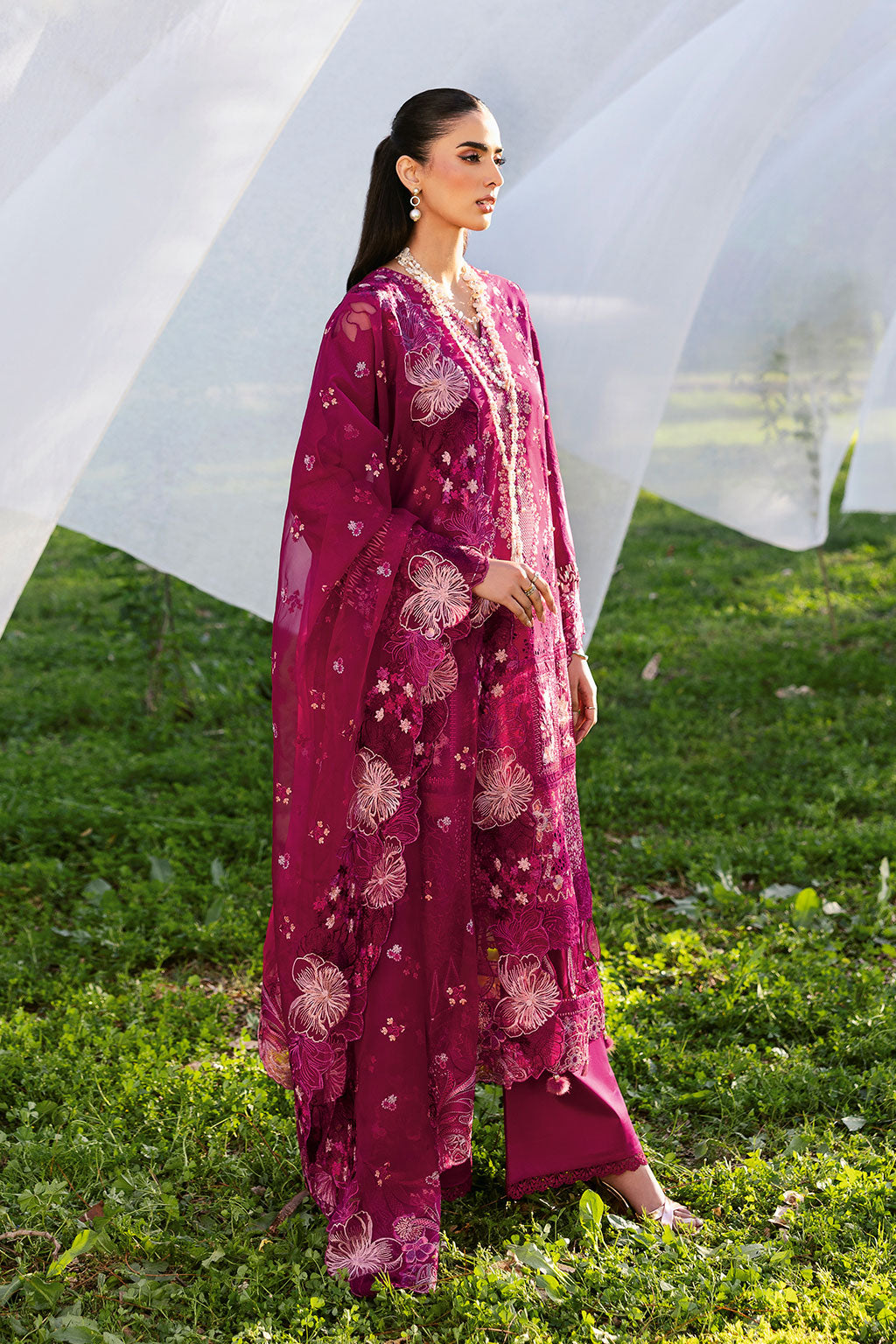 Ramsha | Riwayat Lawn Collection | Y-1301 - House Of Hania