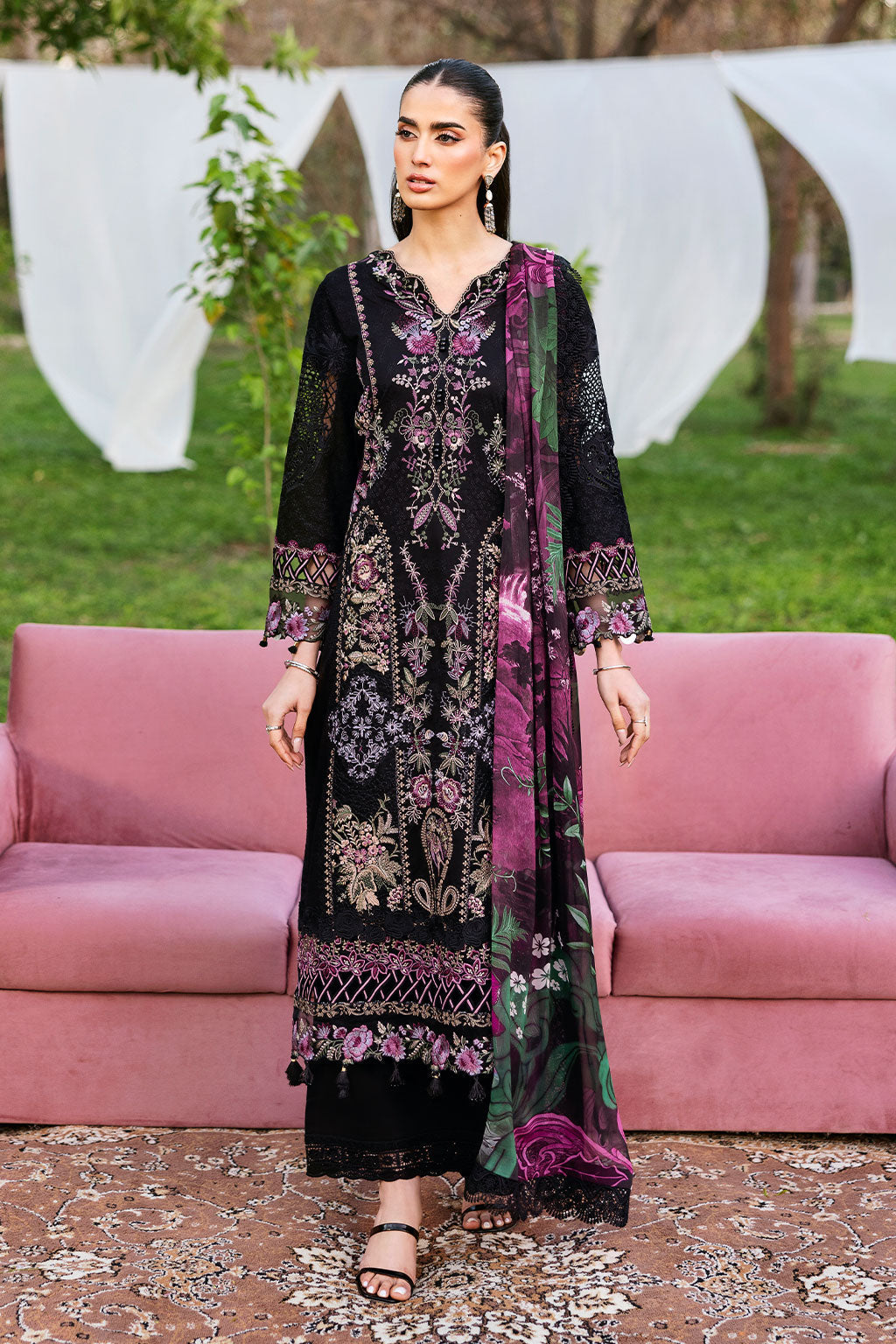 Ramsha | Riwayat Lawn Collection | Y-1302 - House Of Hania