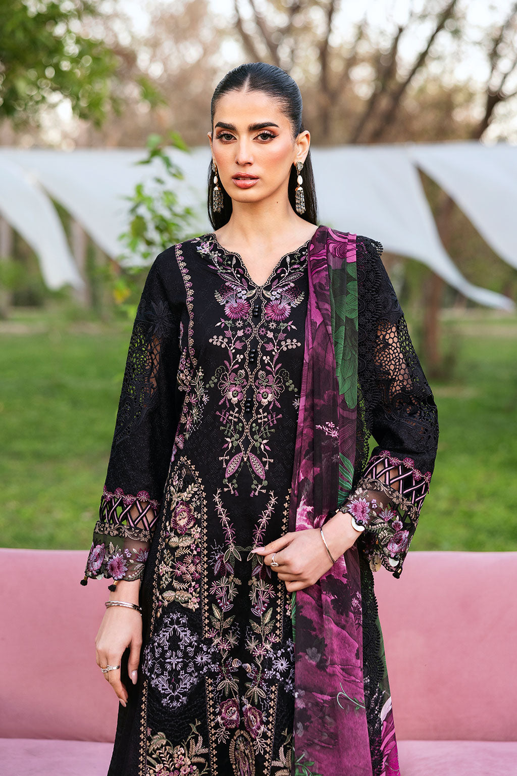 Ramsha | Riwayat Lawn Collection | Y-1302 - House Of Hania