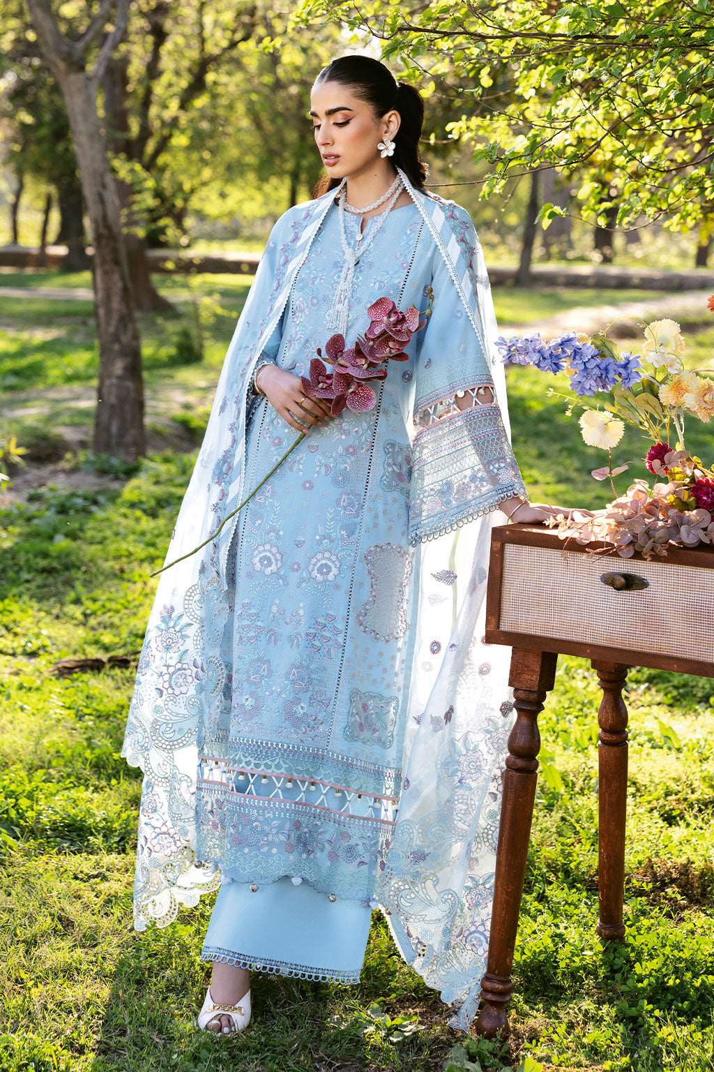 Ramsha | Riwayat Lawn Collection | Y-1306 - House Of Hania