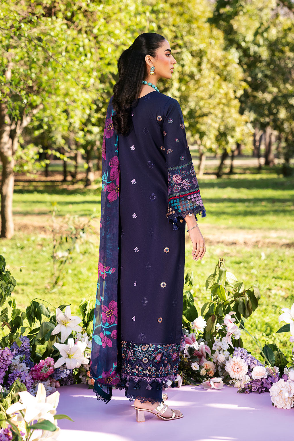 Ramsha | Riwayat Lawn Collection | Y-1307 - House Of Hania
