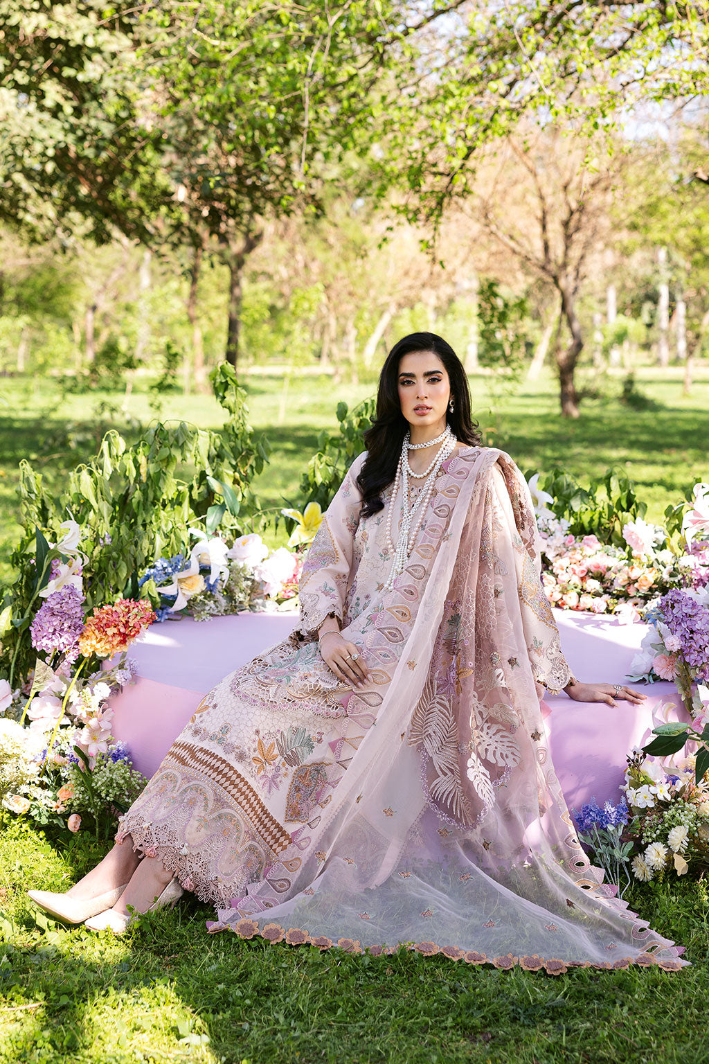 Ramsha | Riwayat Lawn Collection | Y-1308 - House Of Hania