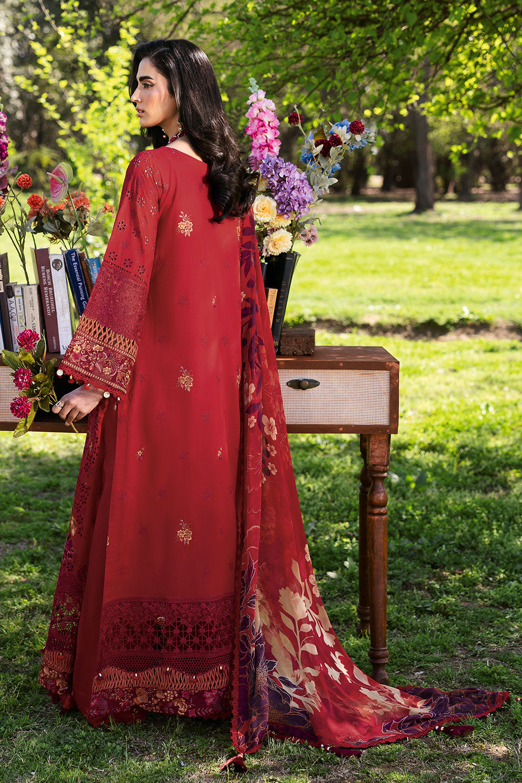 Ramsha | Riwayat Lawn Collection | Y-1309 - House Of Hania
