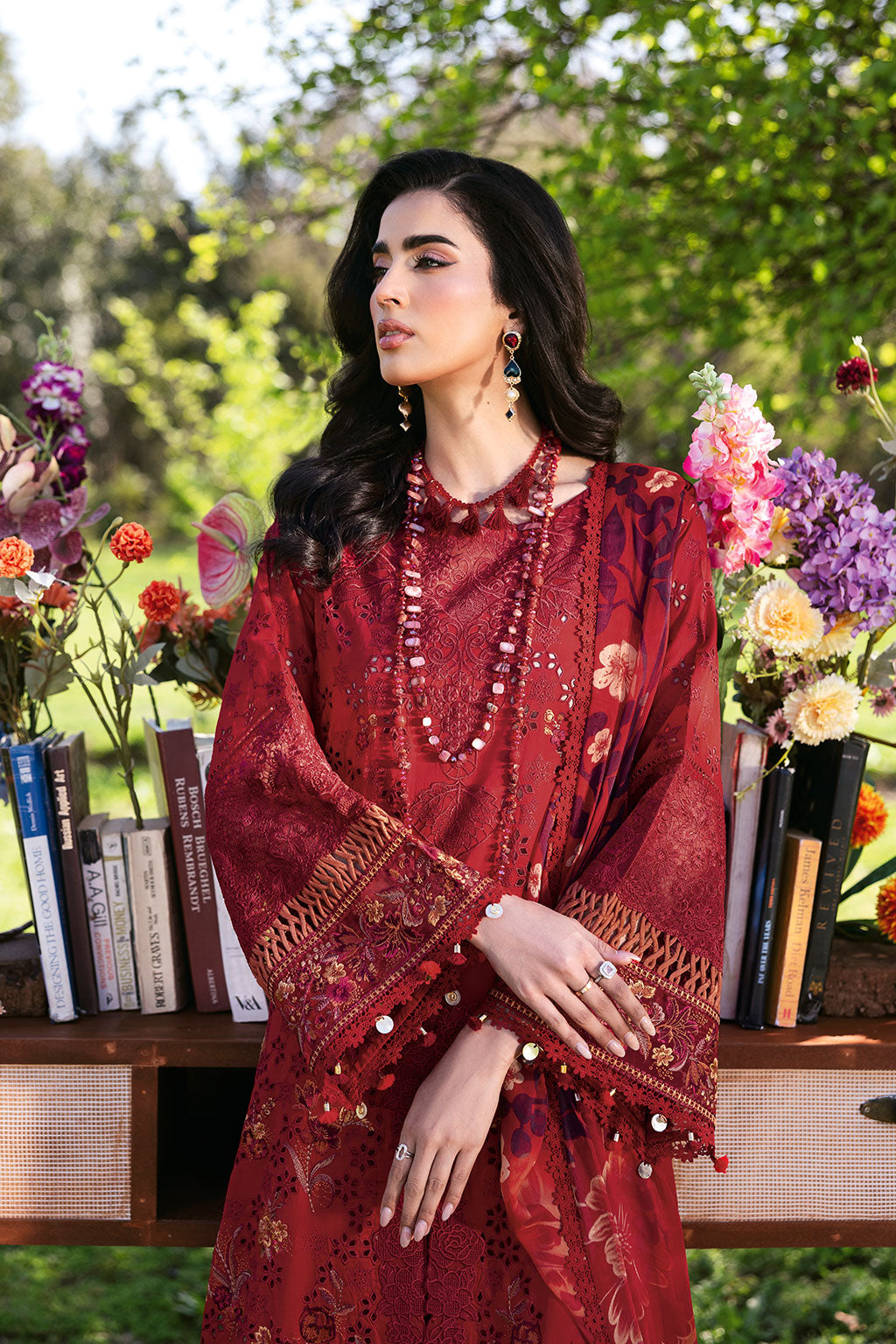 Ramsha | Riwayat Lawn Collection | Y-1309 - House Of Hania