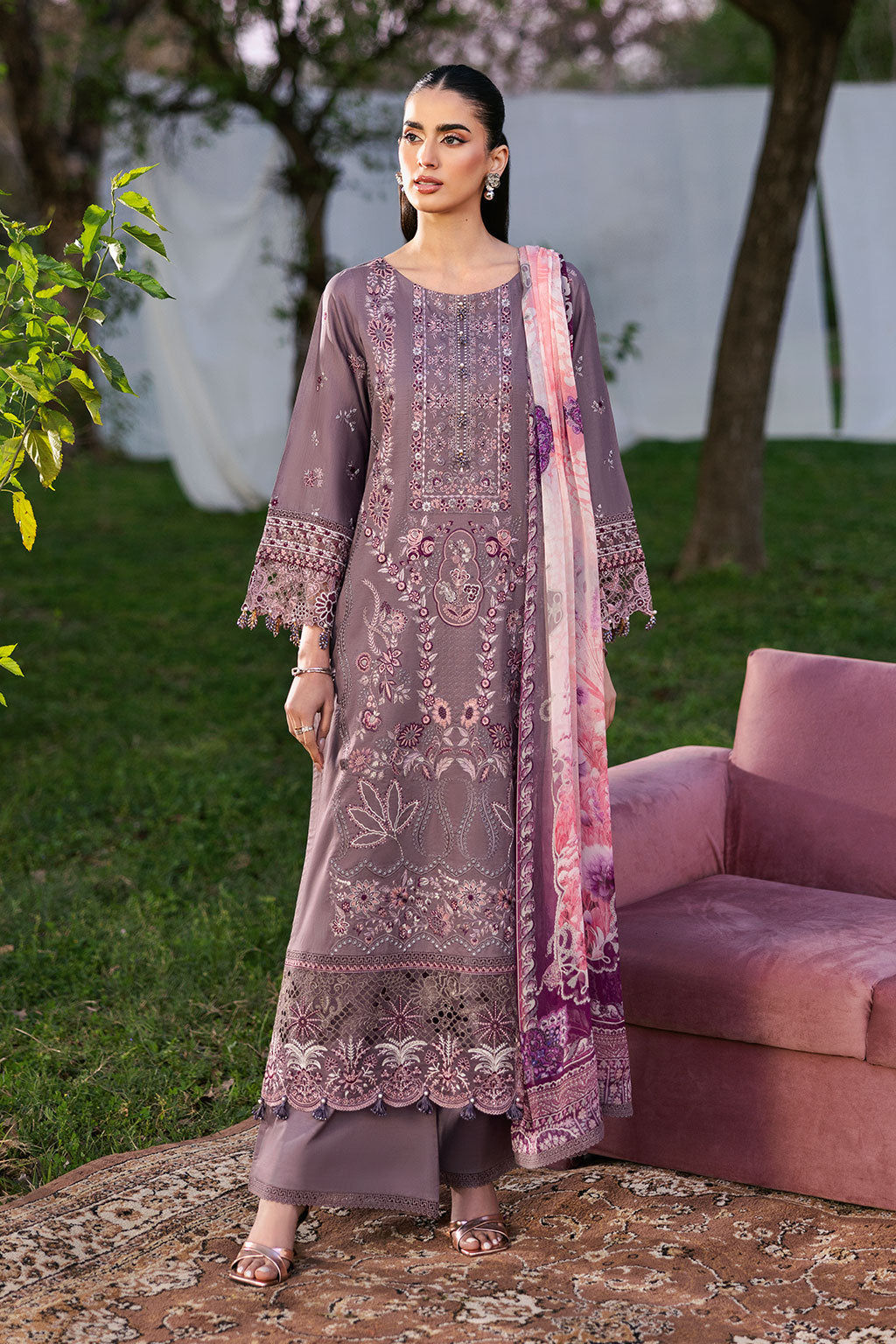 Ramsha | Riwayat Lawn Collection | Y-1310 - House Of Hania