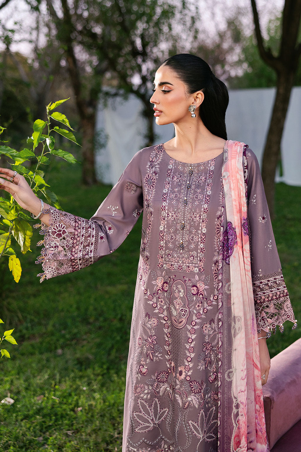Ramsha | Riwayat Lawn Collection | Y-1310 - House Of Hania