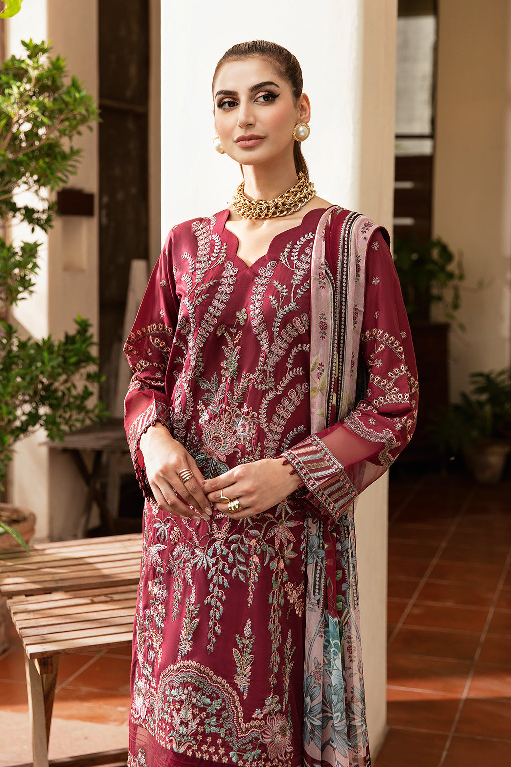 Ramsha | Riwayat Lawn Collection| Y-801 - House Of Hania
