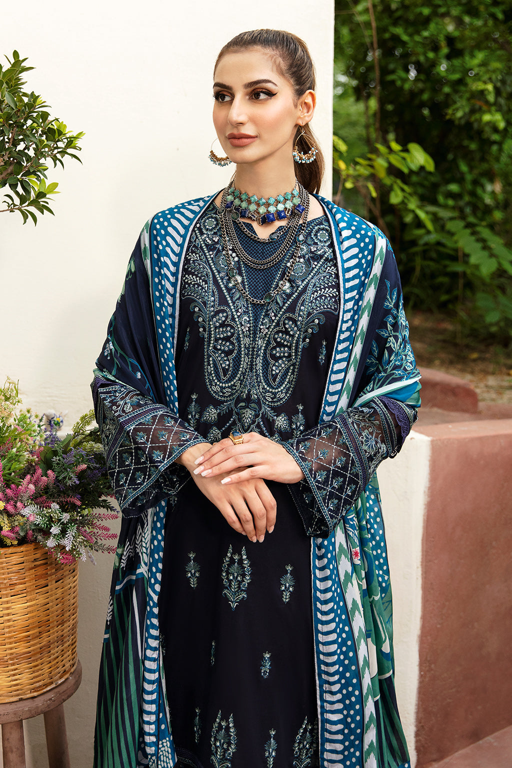 Ramsha | Riwayat Lawn Collection| Y-803 - House Of Hania
