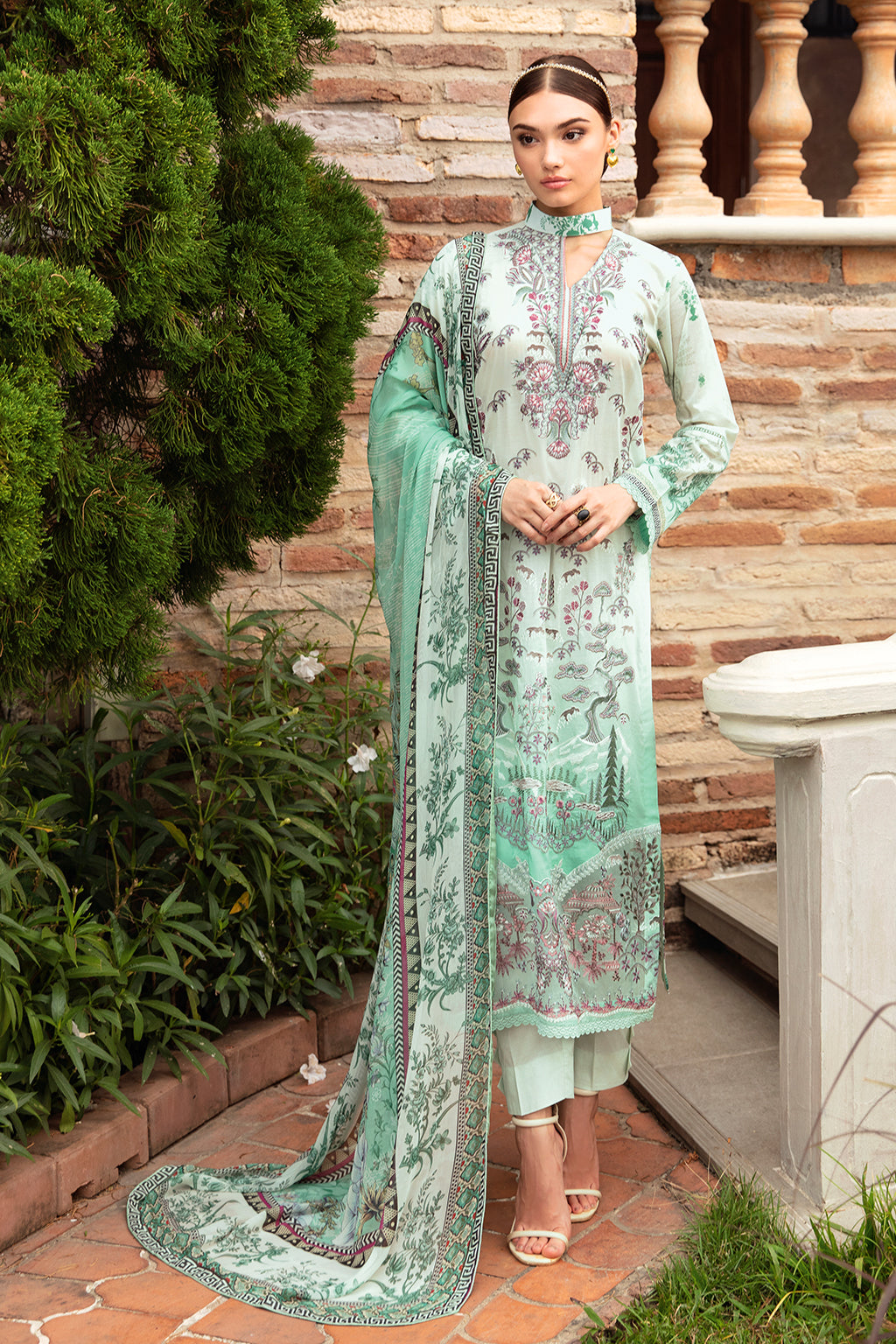 Ramsha | Riwayat Lawn Collection| Y-905 - House Of Hania