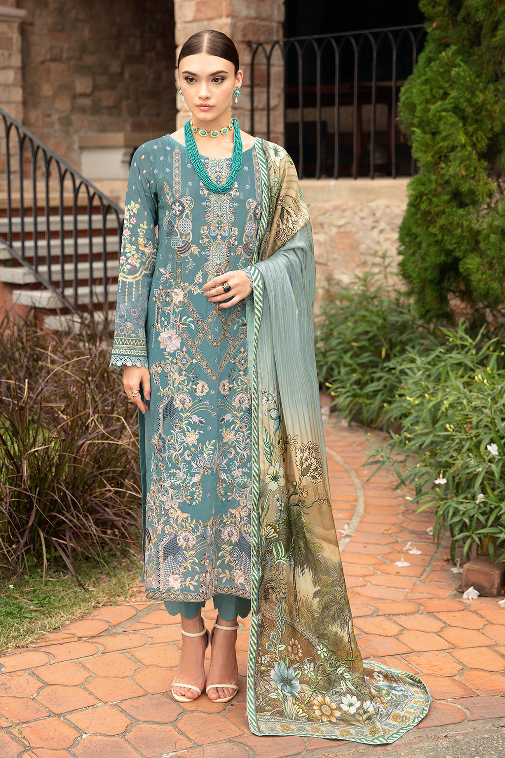 Ramsha | Riwayat Lawn Collection| Y-907 - House Of Hania