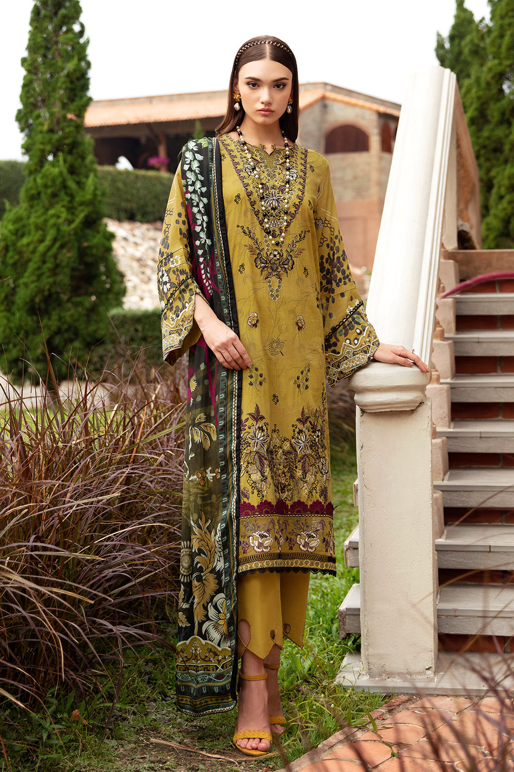 Ramsha | Riwayat Lawn Collection| Y-910 - House Of Hania