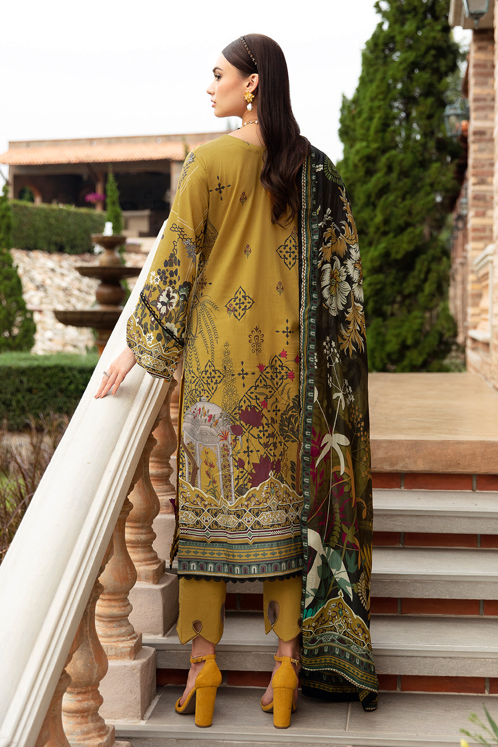Ramsha | Riwayat Lawn Collection| Y-910 - House Of Hania