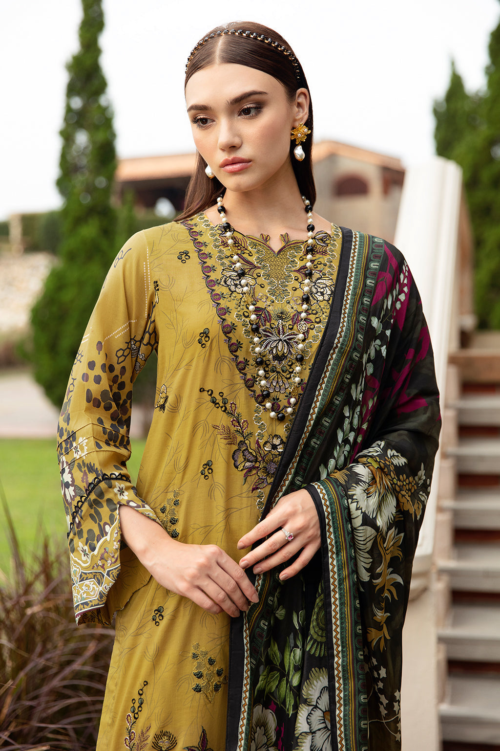 Ramsha | Riwayat Lawn Collection| Y-910 - House Of Hania