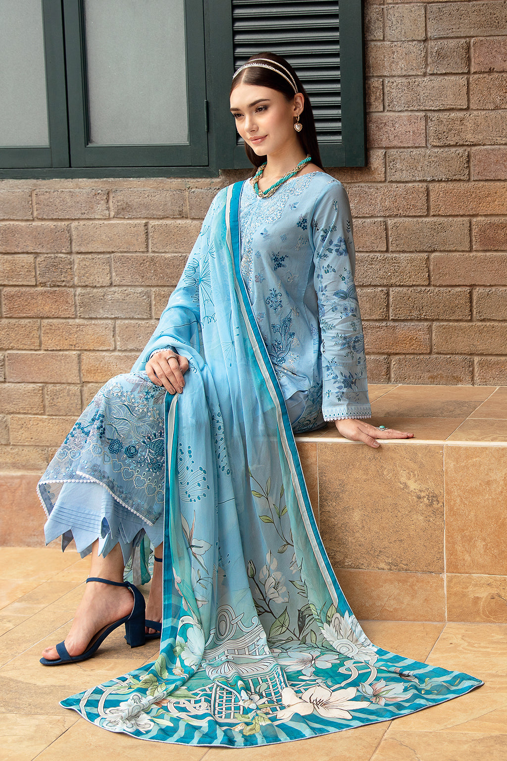 Ramsha | Riwayat Lawn Collection| Y-911 - House Of Hania