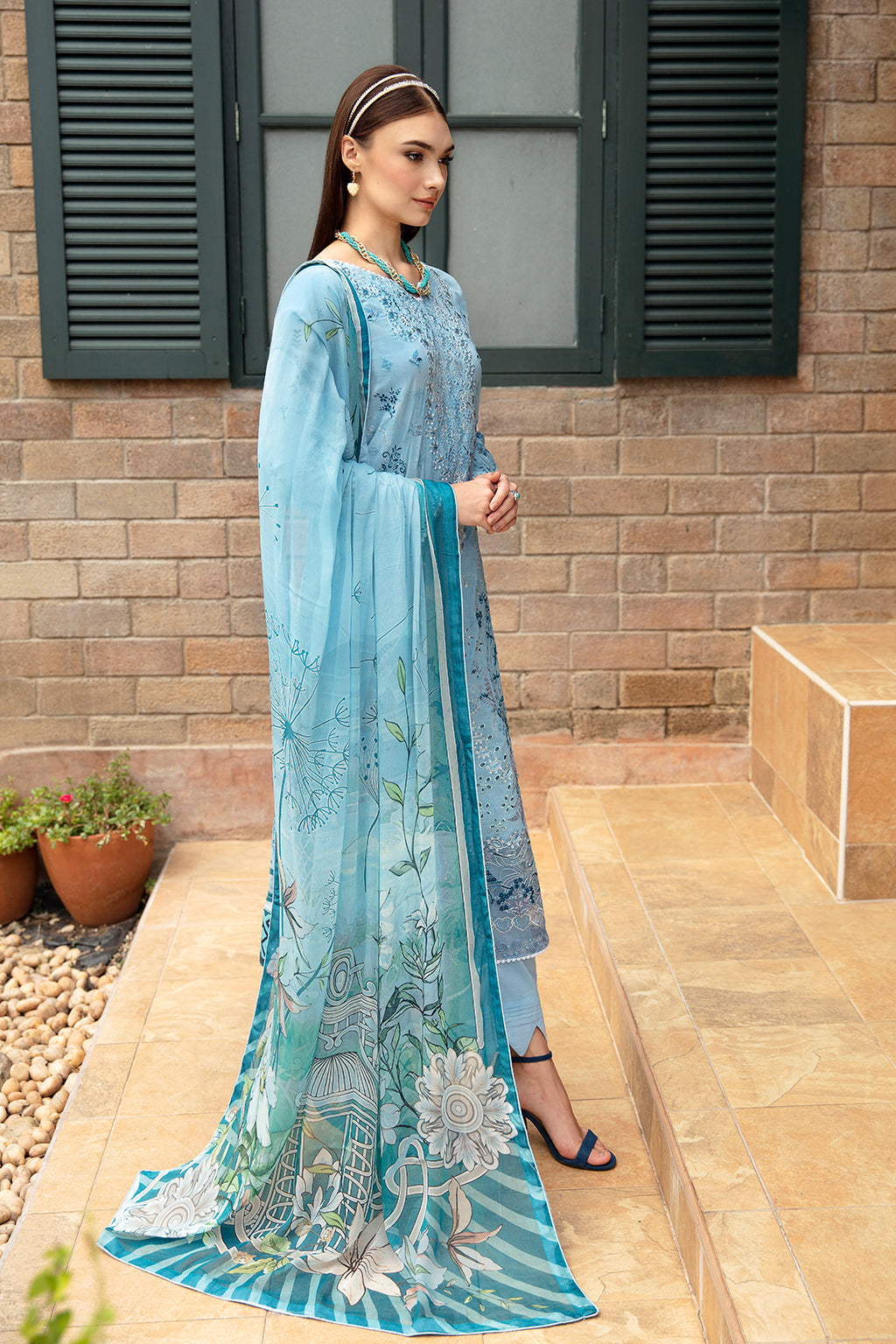 Ramsha | Riwayat Lawn Collection| Y-911 - House Of Hania