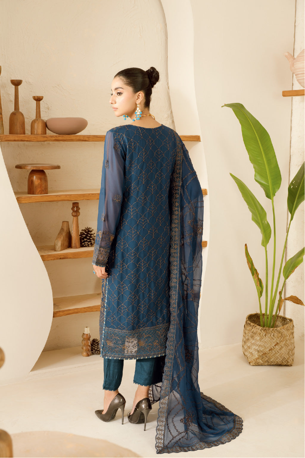 Ramsha | Sonehri Collection | BB-101 - House Of Hania