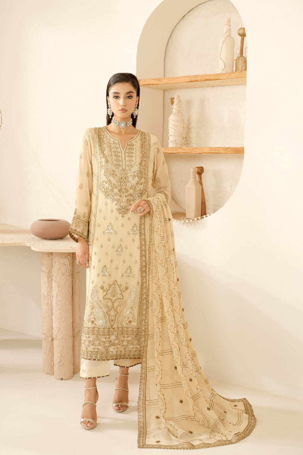 Ramsha | Sonehri Collection | BB-104 - House Of Hania