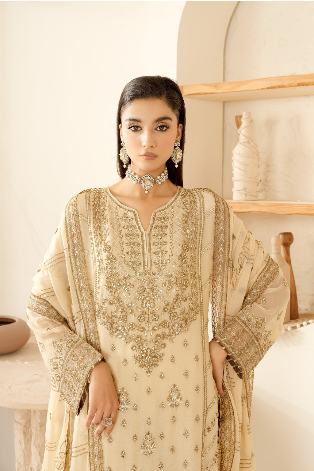 Ramsha | Sonehri Collection | BB-104 - House Of Hania