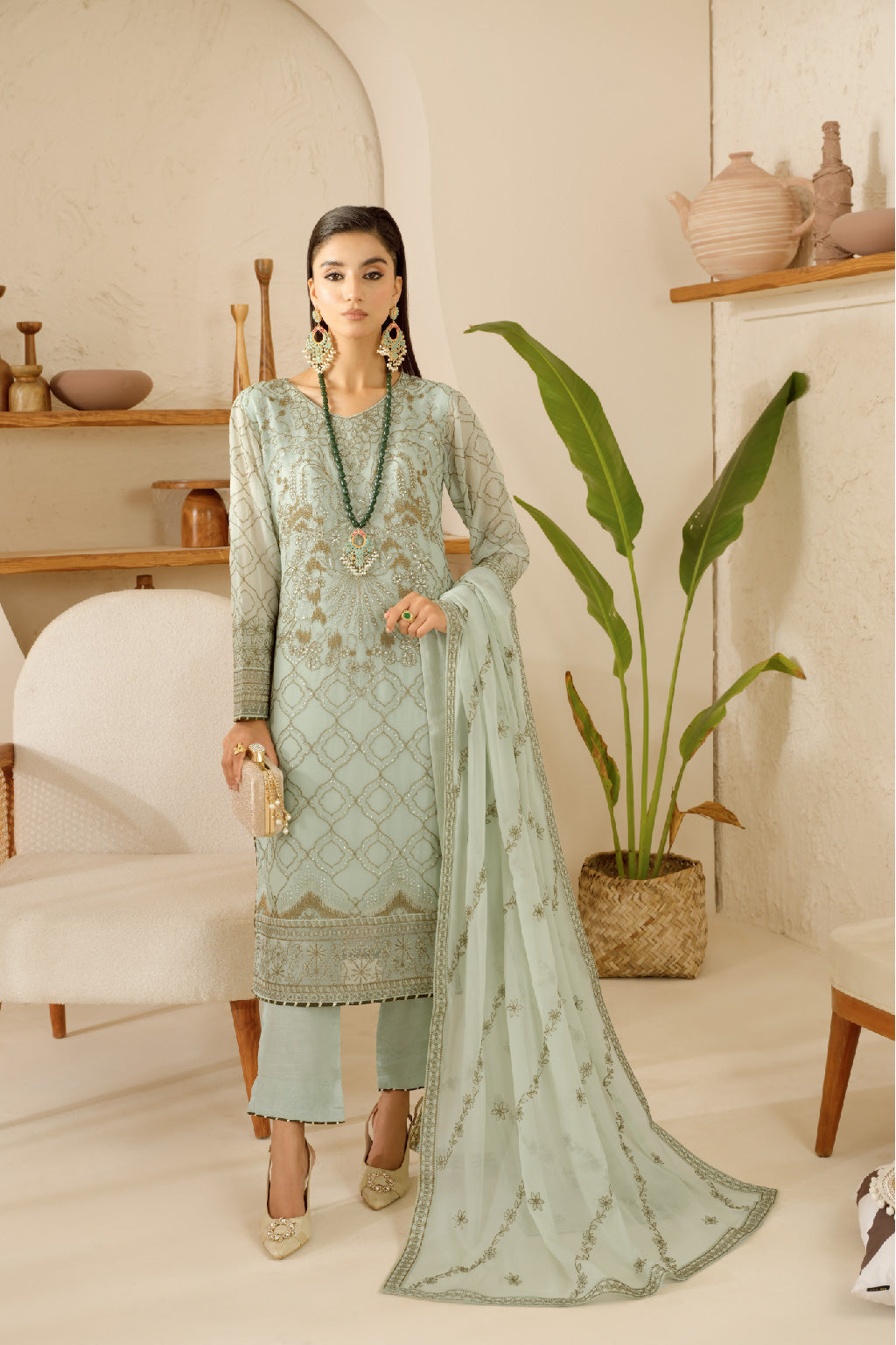 Ramsha | Sonehri Collection | BB-106 - House Of Hania