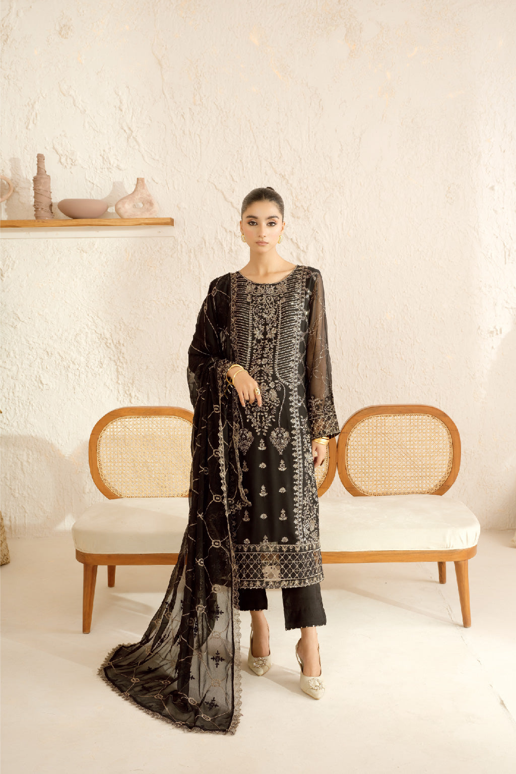 Ramsha | Sonehri Collection | BB-107 - House Of Hania
