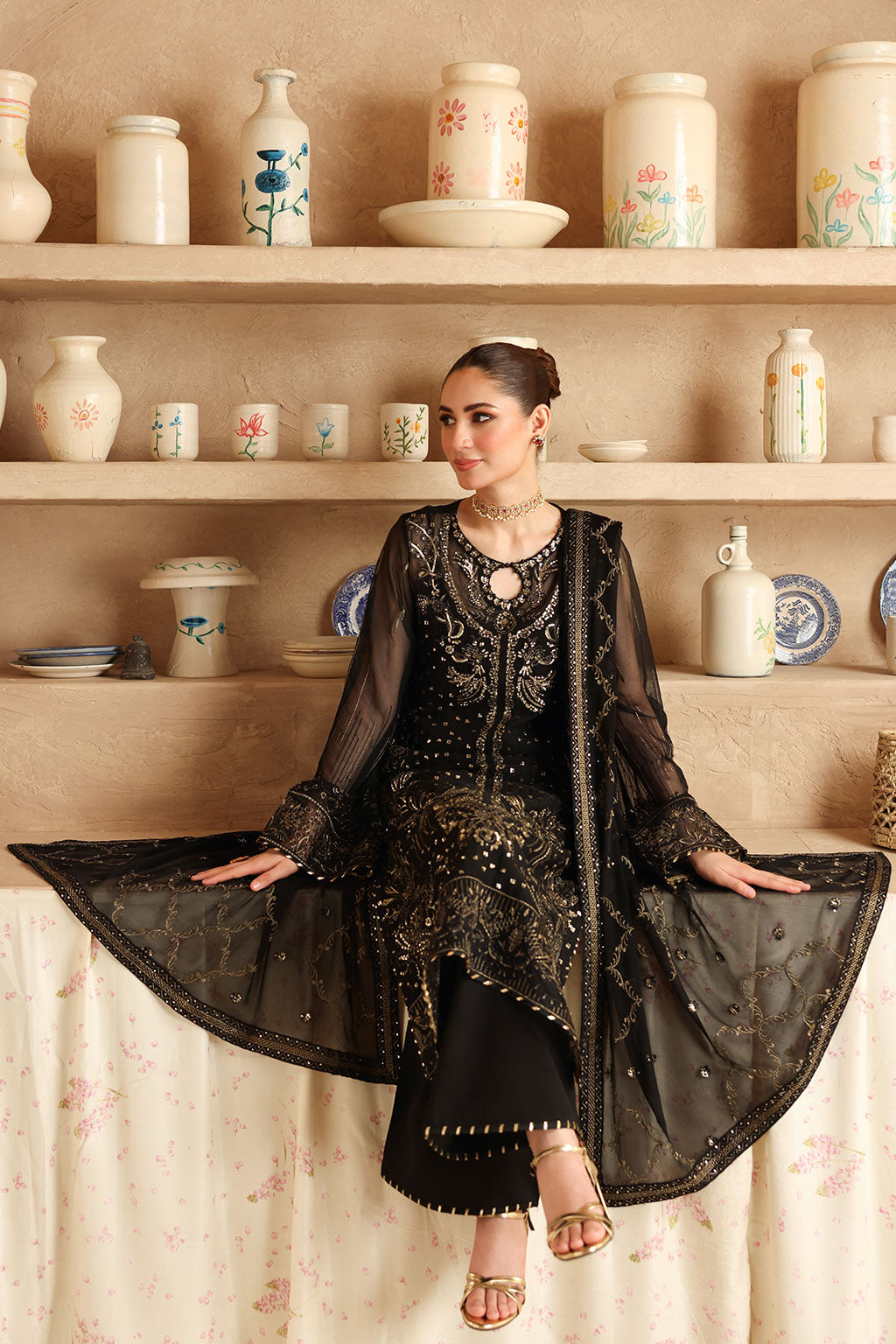 Ramsha | Sonehri Formals |BB-206 - House Of Hania